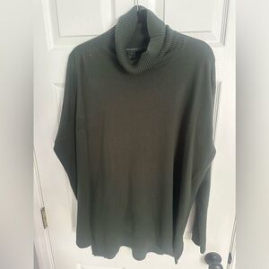 Tunic style turtleneck